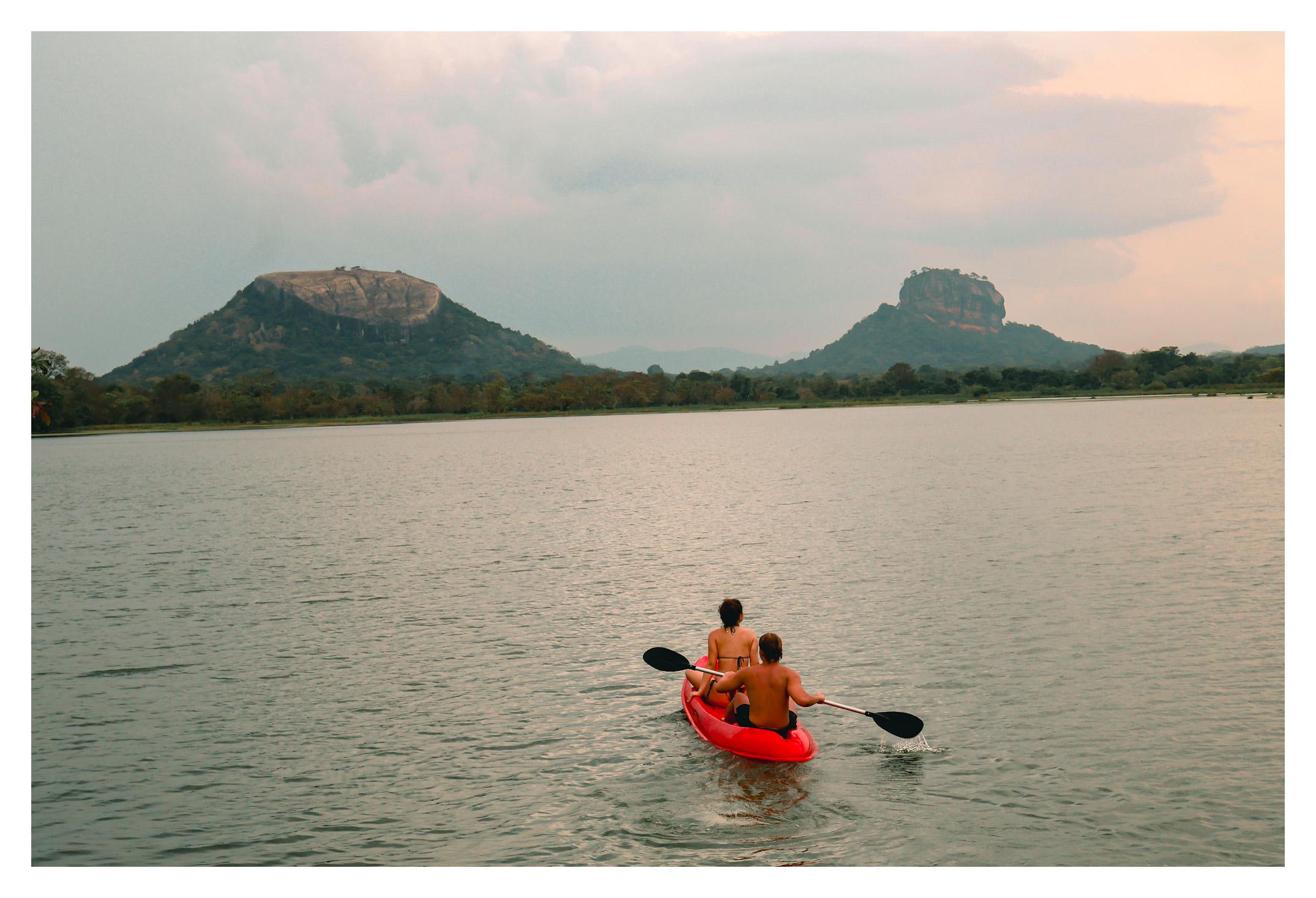 Lake Swimming Trip with Pidurangala & Lion Rock View – Sigiriya
